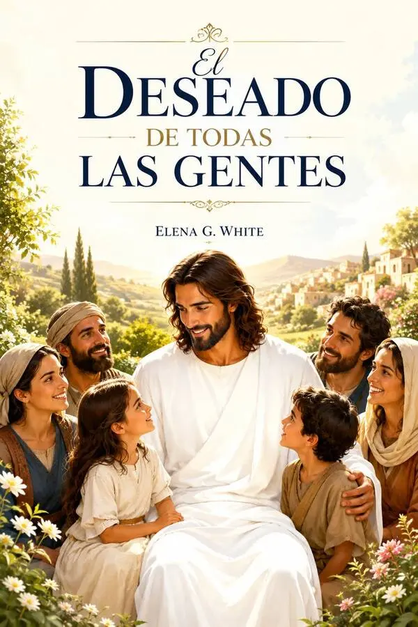 Portada de «El Deseado de Todas las Gentes», de Elena G. White