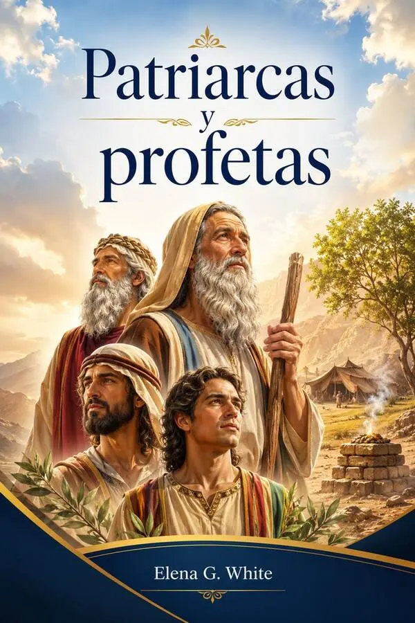 Portada de «Historia de los Patriarcas y Profetas», de Elena G. White